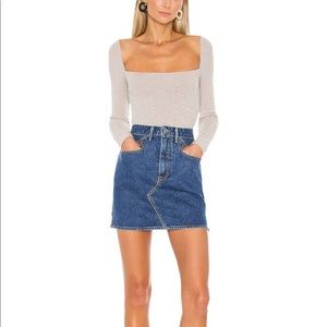GRLFRND Odette skirt in Call It Love NWT